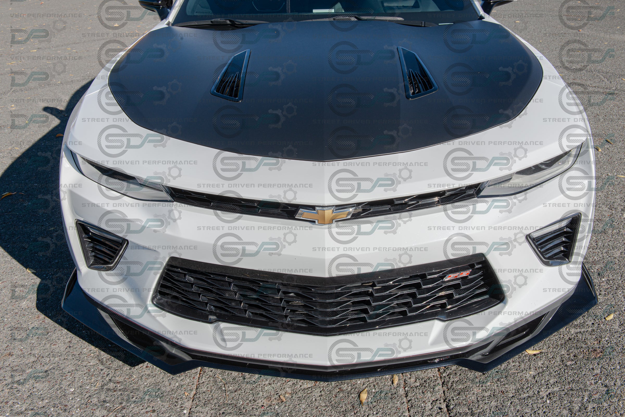 2016-2018 6th Gen Camaro - "Facelift 1LE Package" Front Splitter / Lip Ground Effects - for all SS models